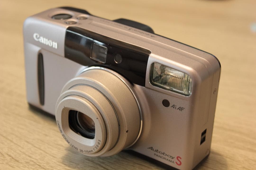 Canon Autoboy S コンパクトフィルムカメラ 遠隔リモコン付