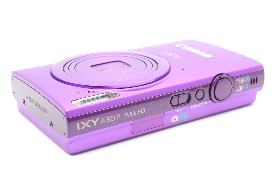 Canon IXY 430F パープル PC1881 0391