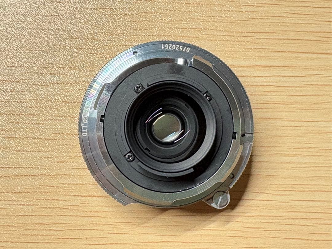 Voigtländer COLOR-SKOPAR 35mm F3.5VMシルバー