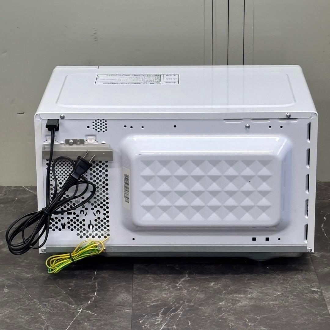 ∞送料込！美品2023アイリスオーヤマ フラット電子レンジ KMB-F186-W