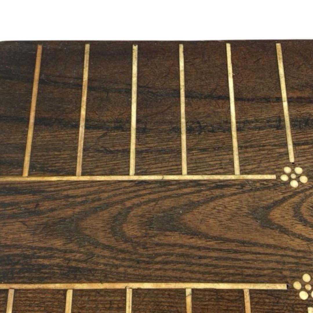 時代物 双六盤 幅38.3cm 漆塗 木製 大名道具 江戸期 玩具 雙六古美術品
