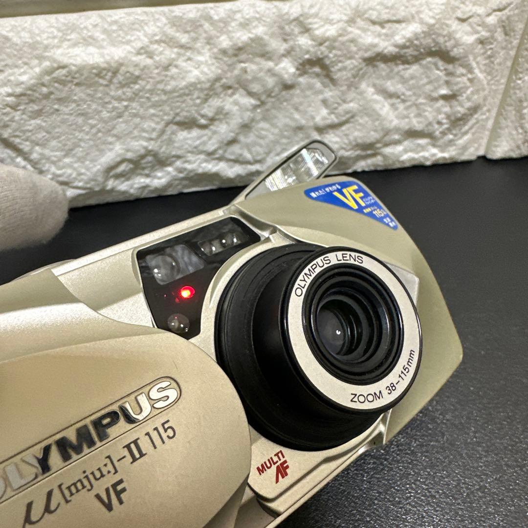 OLYMPUS オリンパス μ[mju:]-II 115 VF フィルムカメラ