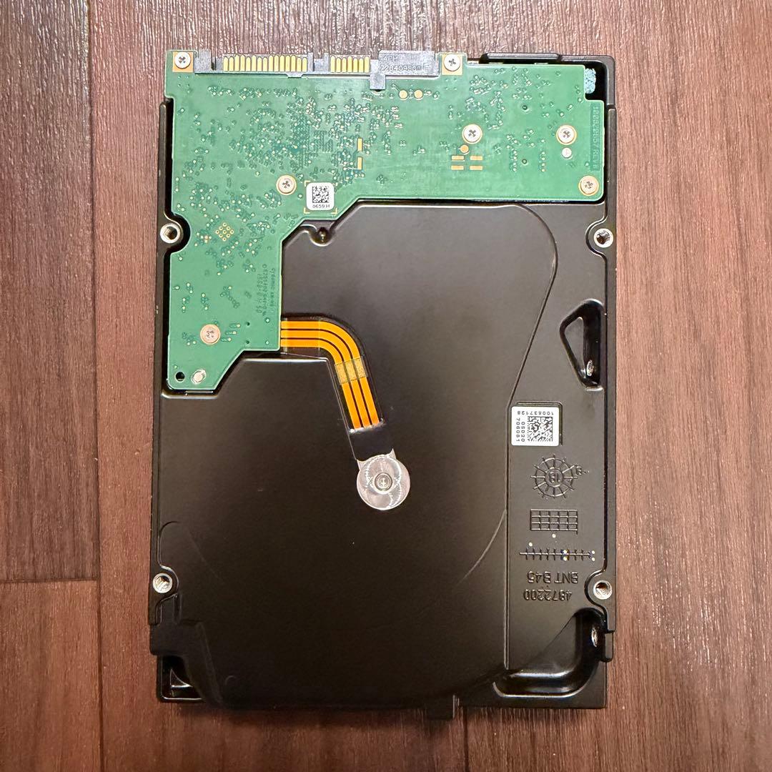 Seagate IronWolf 12TB NAS HDD 約284時間