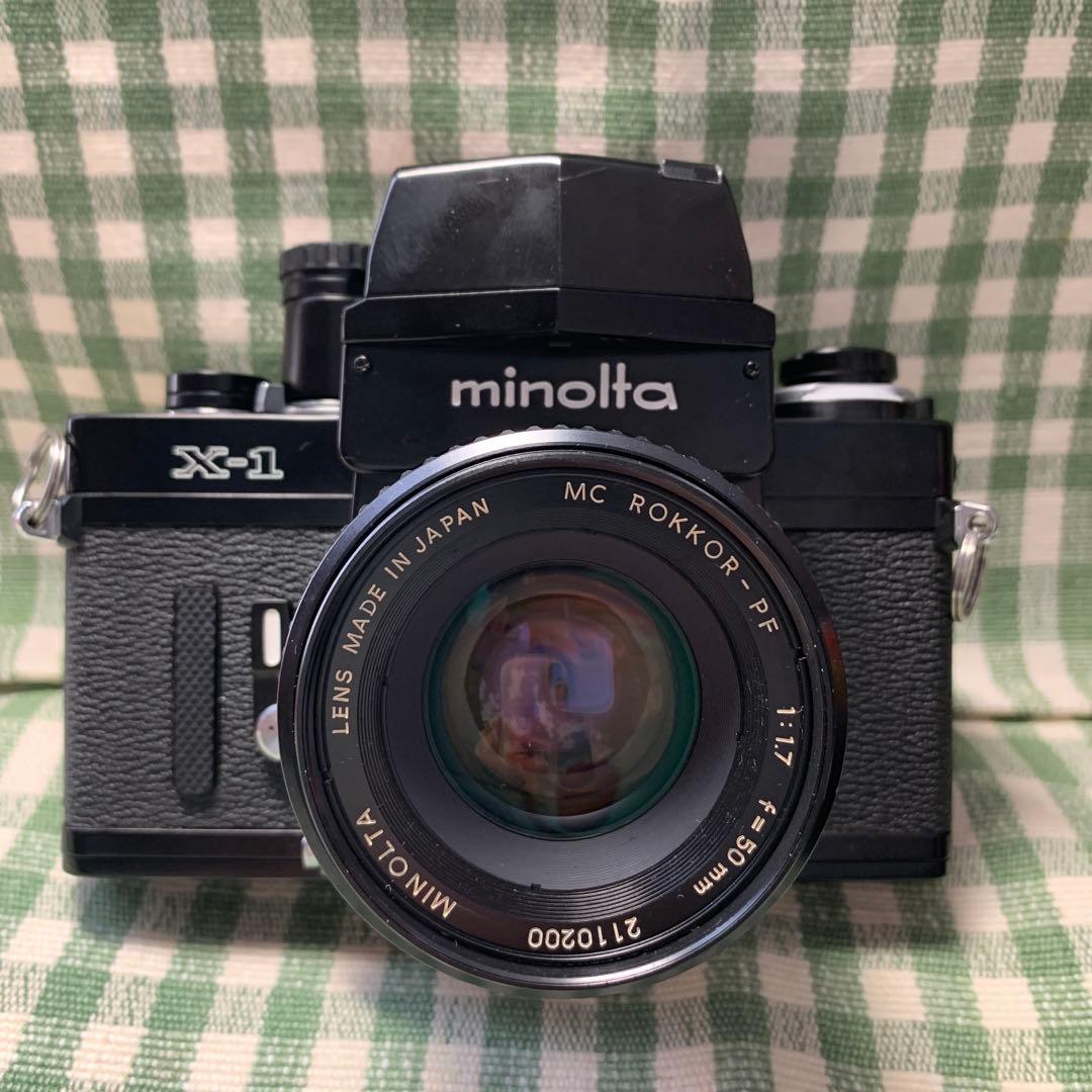MINOLTA X-1 フィルムカメラ　ジャンク