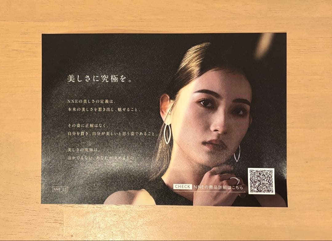NNE グラインディングファンデーション ケースセット（ニュートラル）パンフ付