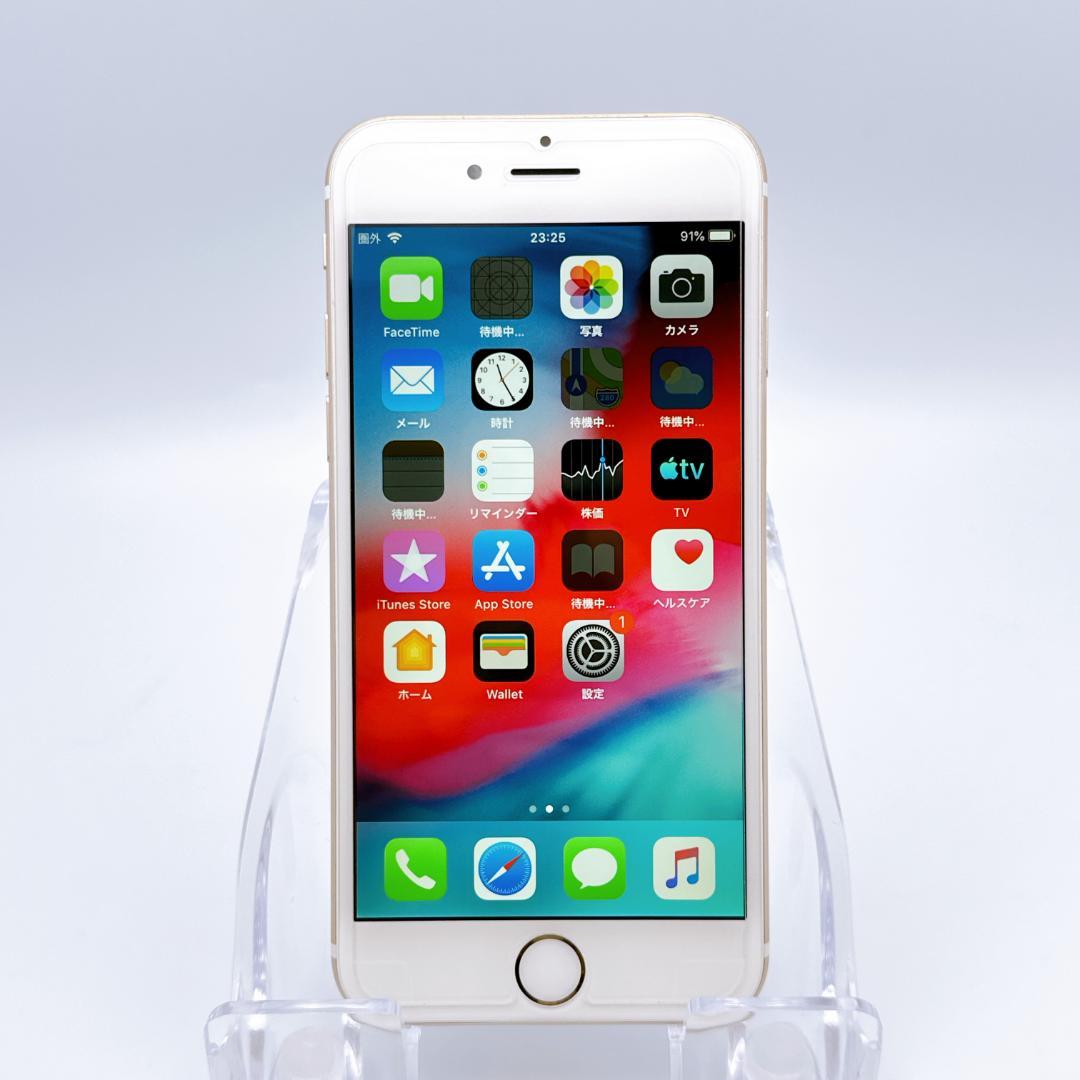 【概ね美品】iPhone6 64GB ゴールド バッテリー 97%