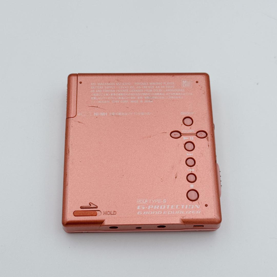 【概ね美品】SONY MDウォークマン MZ-E510 ポータブルプレーヤー
