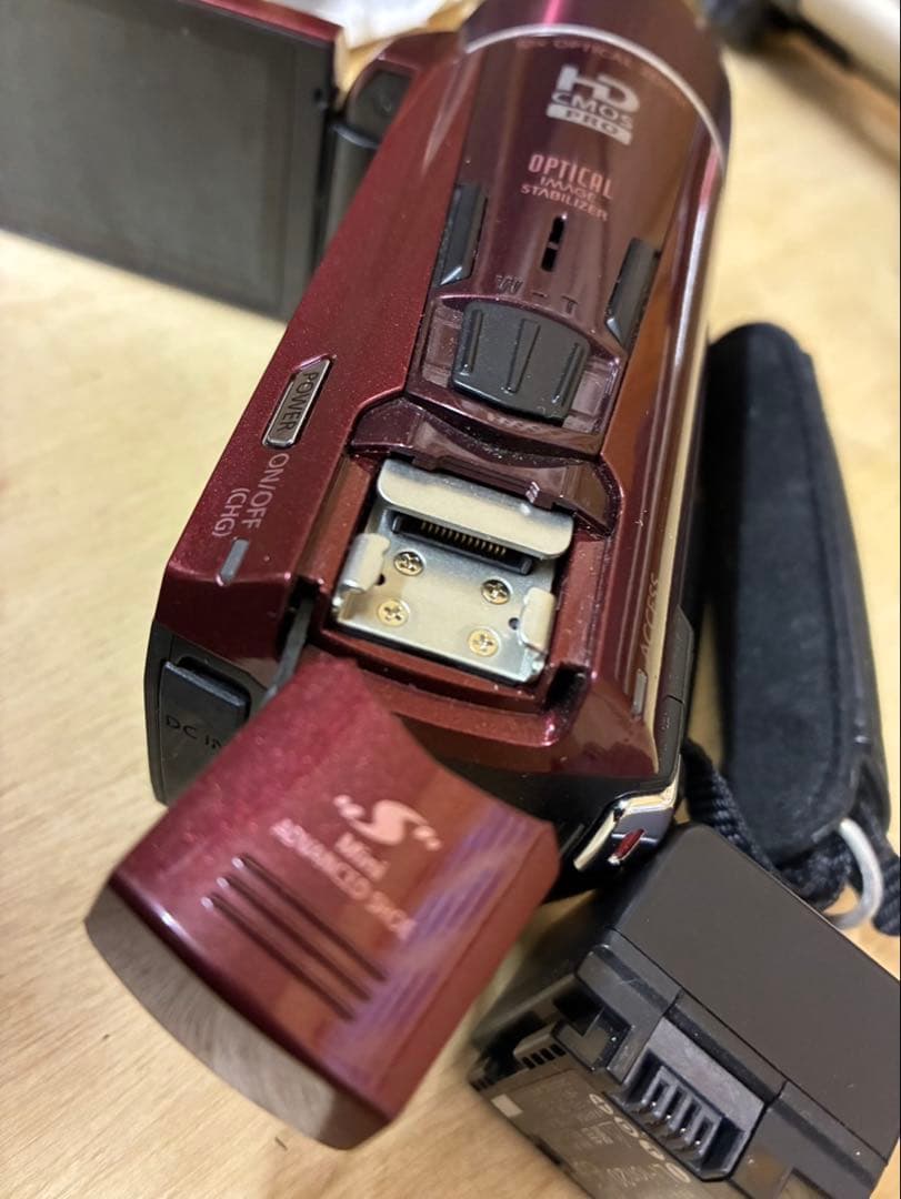 Canon IVIS HFM51 HDビデオカメラ レッド