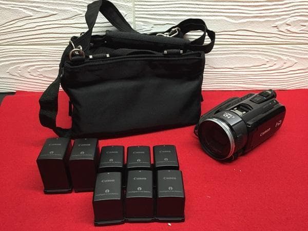 Ｙジャンク Canon ĪVIS HF S10 ビデオカメラ バッテリー Ｓ