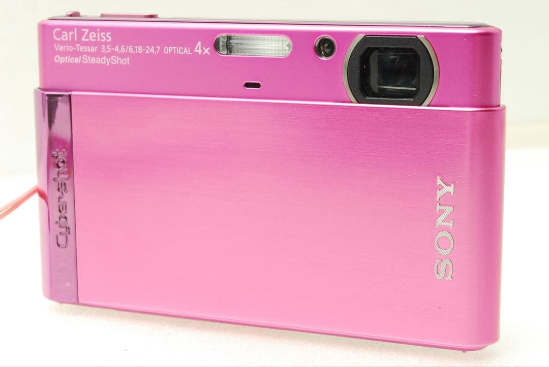 SONY DSC-T90 ❤️動作確認済 スマホ転送 ソニー ピンク コンデジ