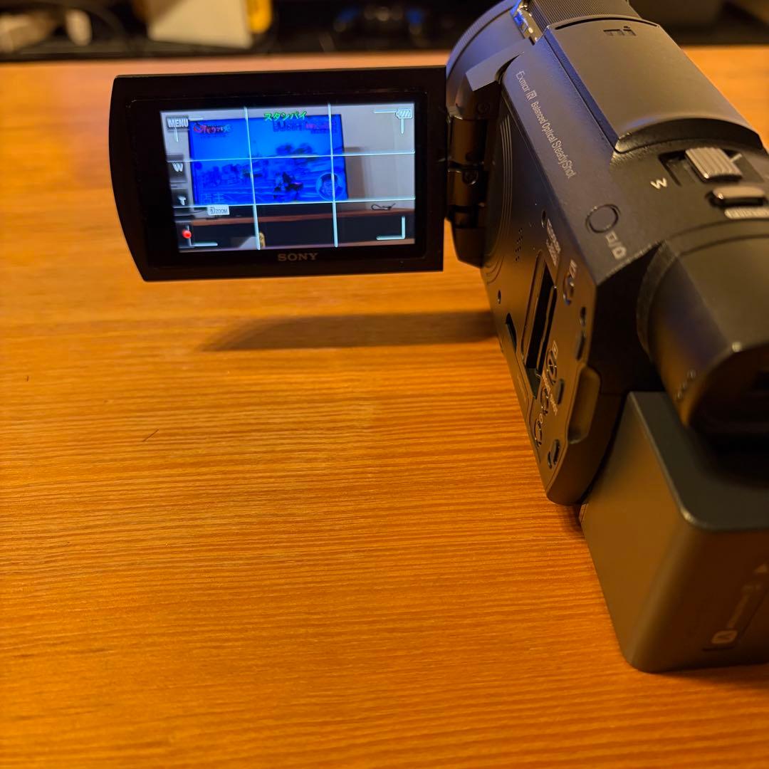 動作確認済み　SONY FDR-AX60 4K ハンディカムビデオカメラ　ソニー