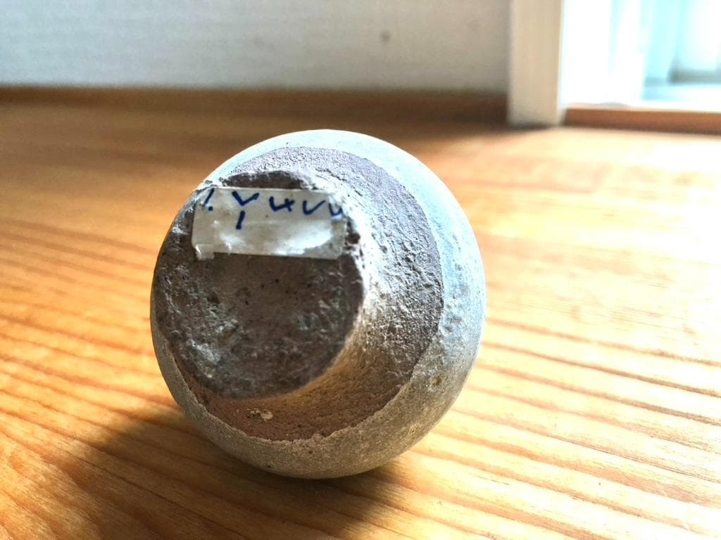 【タイ・骨董】宋胡録（スンコロク）白灰釉 小壺（中世：14–16世紀）