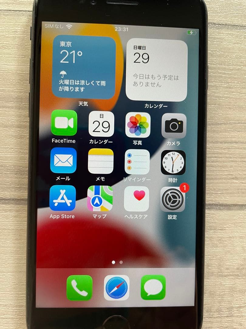 Apple iPhone8 ブラック64GB 本体 のみ　SIMロック未解除