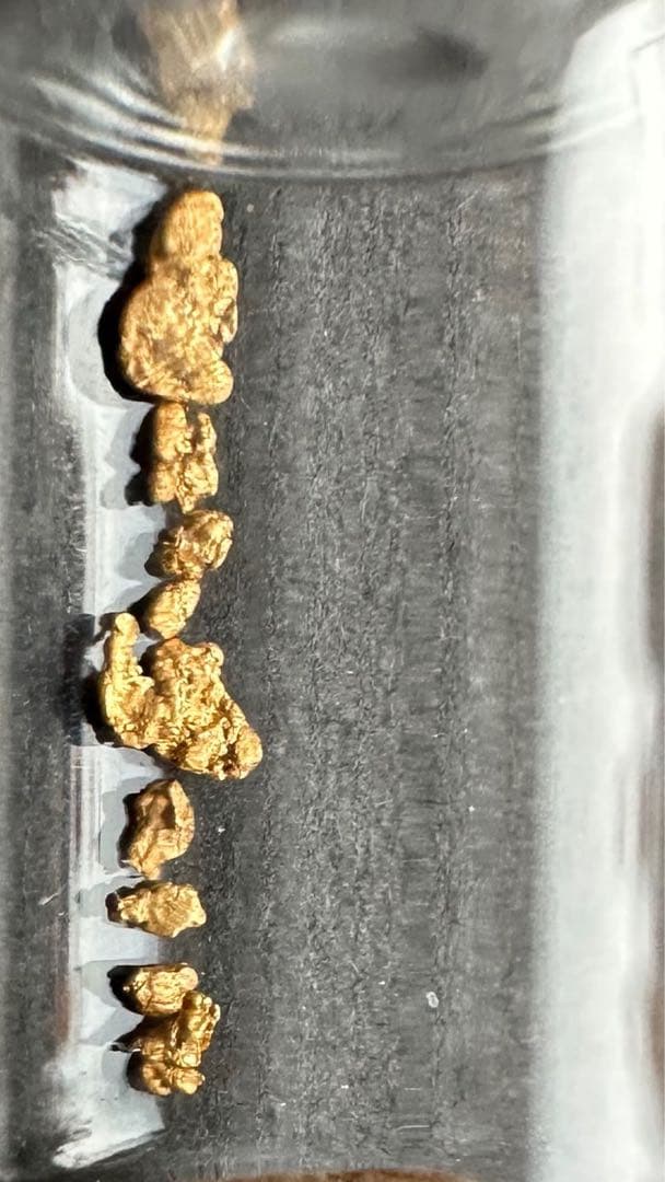 砂金　自然の金　自然金