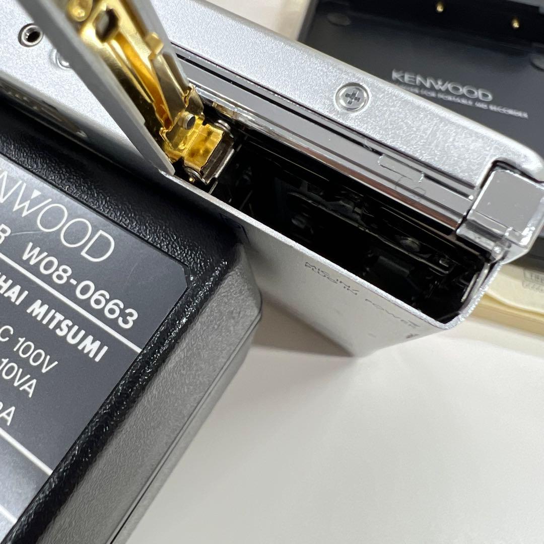 【ジャンク】KENWOOD ポータブルMDレコーダー DMC-L7R