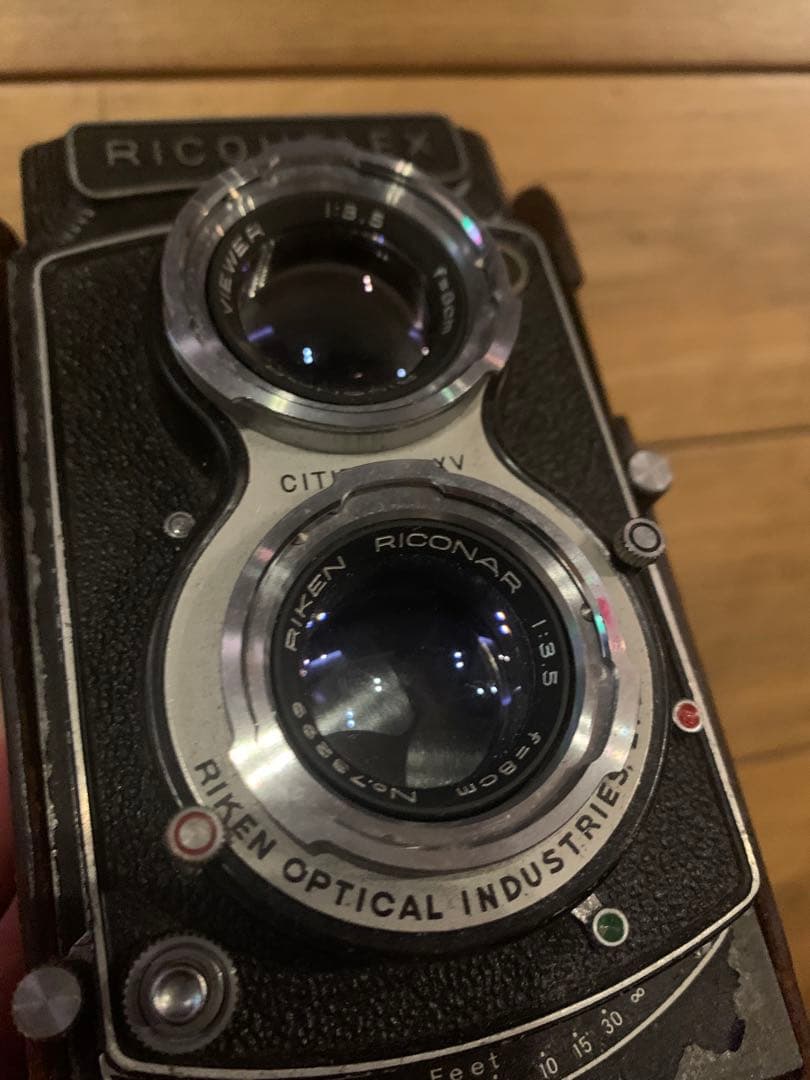 Ricoh RICOHFLEX 二眼レフカメラ レザーケース付き
