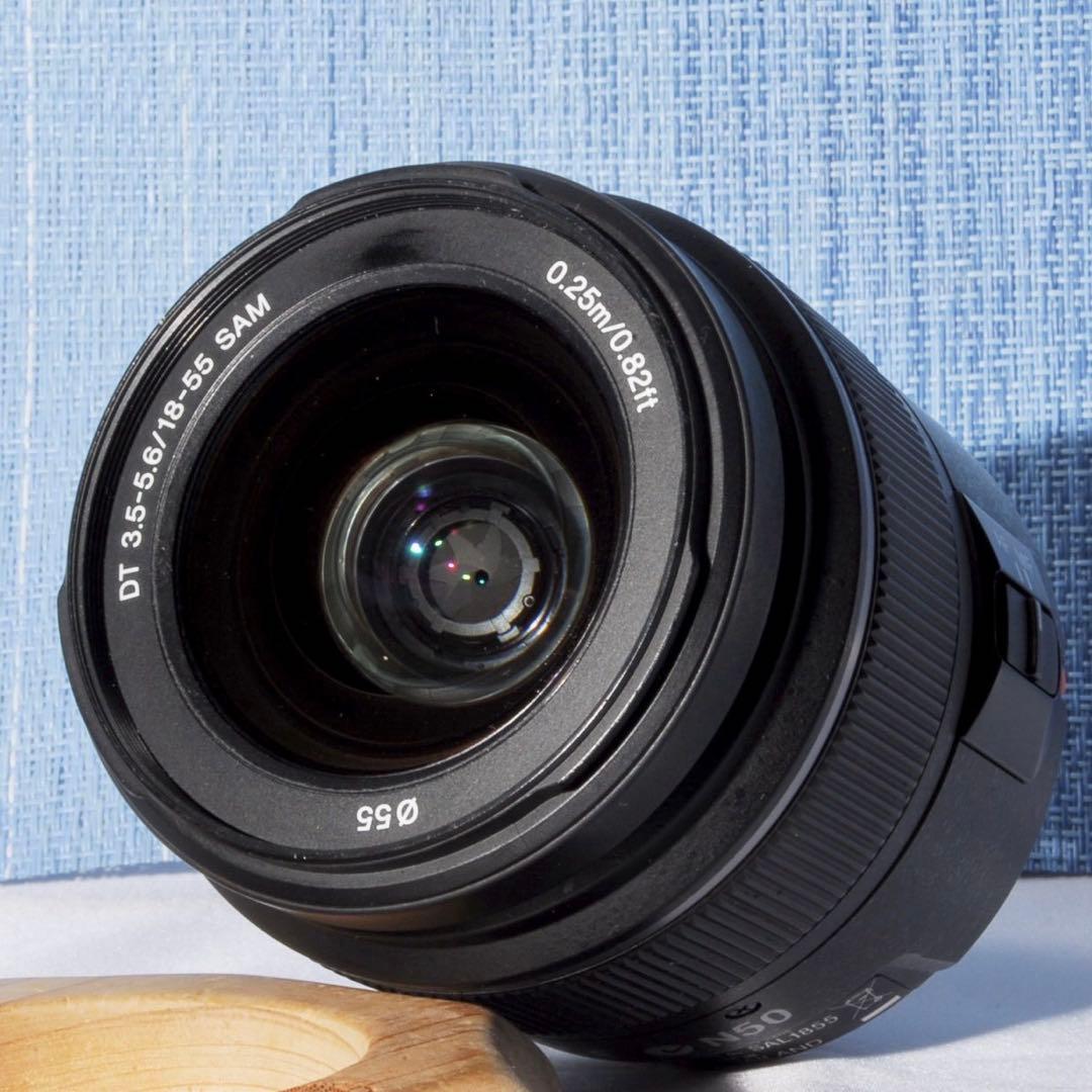 ✨新品級✨ SONY α65 レンズセット★2430万画素★スマホ転送★