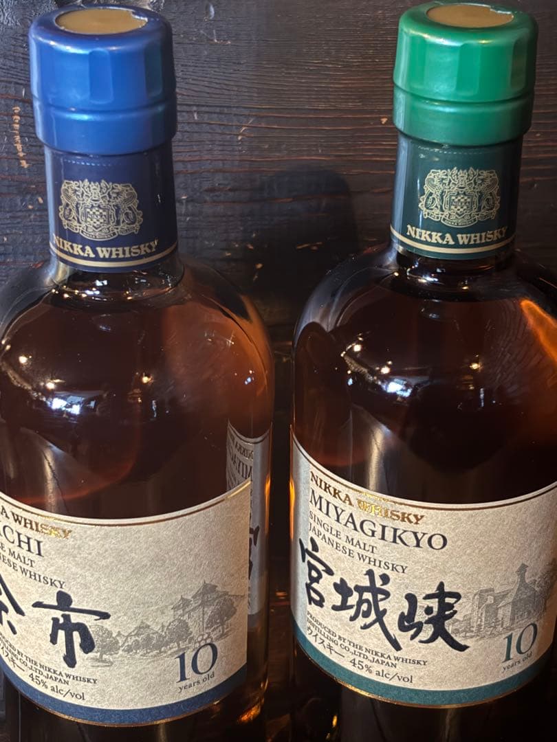 Nikka Whisky 余市・宮城峡 10年 セット