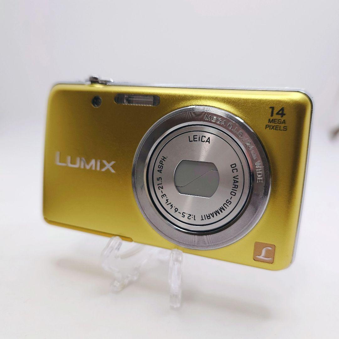 Panasonic パナソニック LUMIX DMC-FH6 デジカメ イエロー