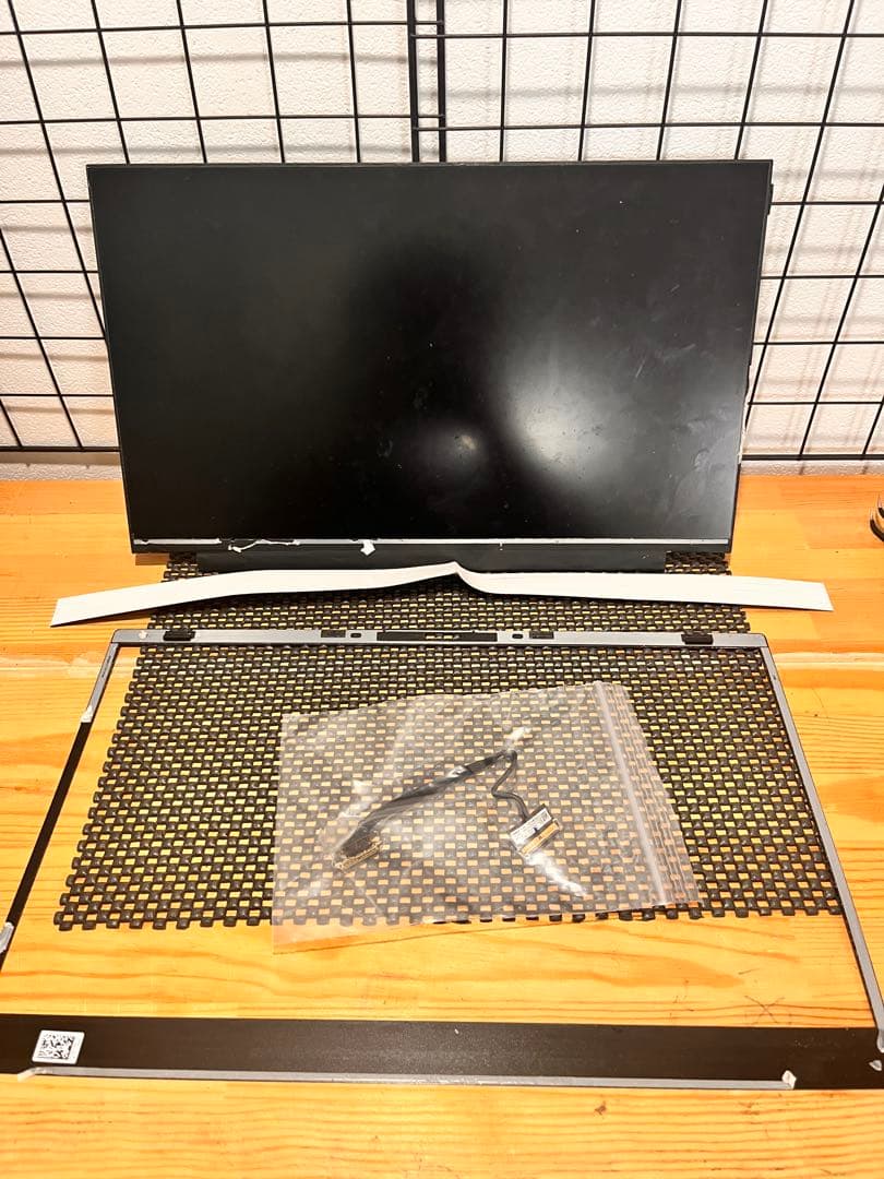 Lenovo x1 新古　液晶&液晶ケーブル&他　パーツセット