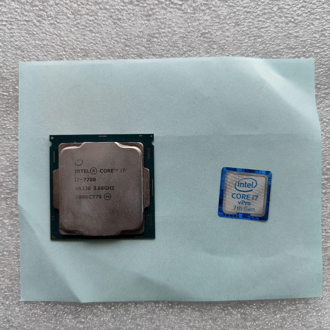 中古　Intel Core i7-7700 CPU グラボ　メモリのセット