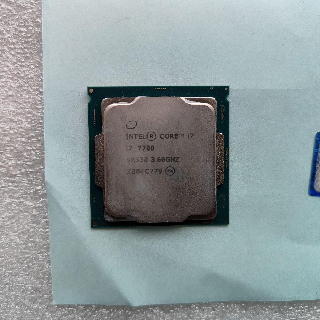 中古　Intel Core i7-7700 CPU グラボ　メモリのセット