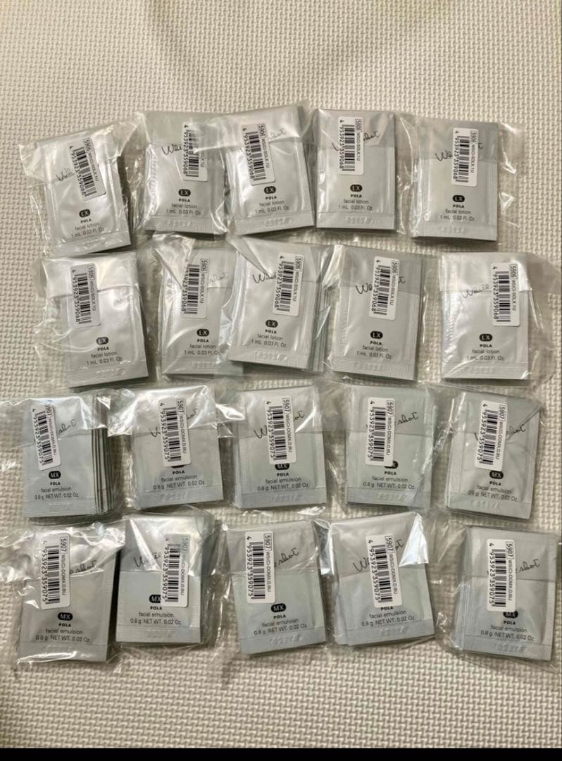 本日限定価格！ POLAホワイトショット 美白化粧水LX、乳液MX各100包