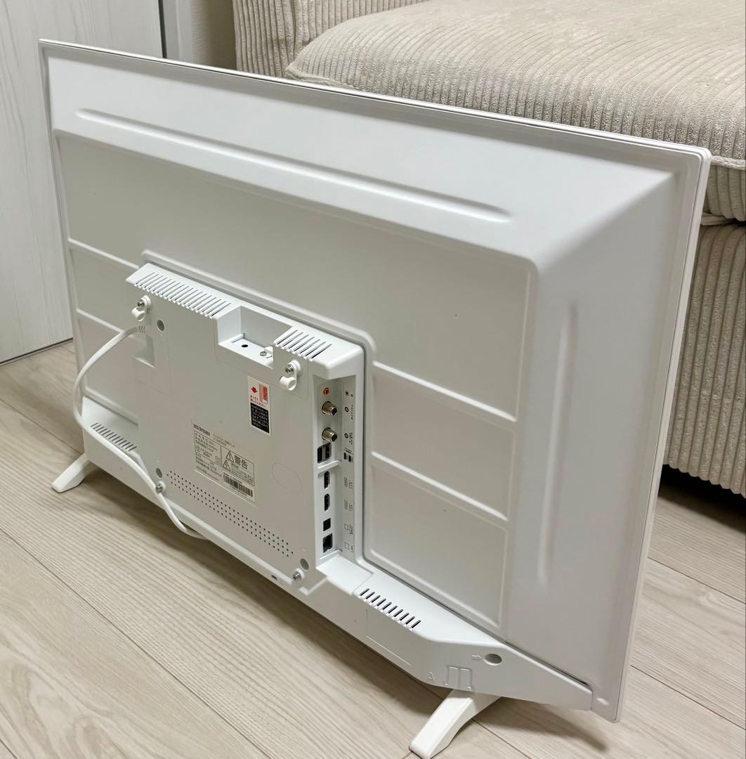 【2021年製】アイリスオーヤマ 32型 液晶テレビ　白フレーム