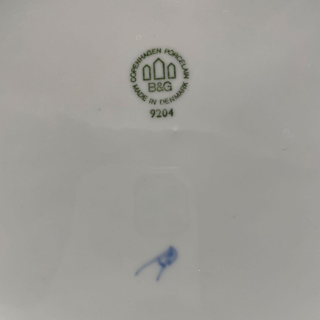 ・１２５周年記念・１９７８年・２３cm・陶器レリーフ・Ｂ＆Ｇ. Co・