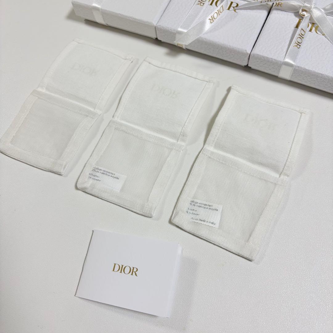 美品　ディオール　保存袋　空箱　3個セット　アクセサリー入れ　リボン付き