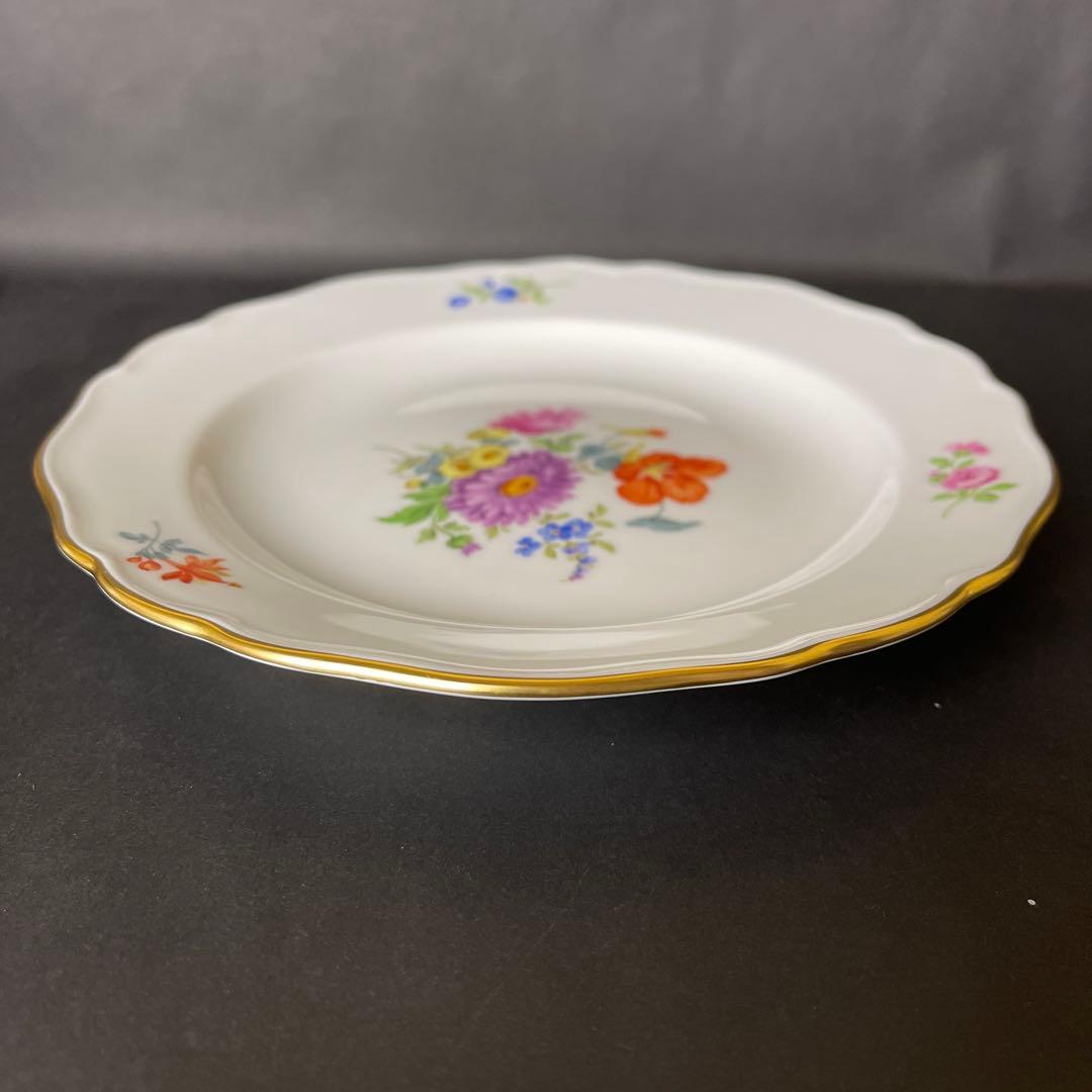 マイセン　ベーシックフラワーシリーズ　プレート　18㎝　額皿使用　美品