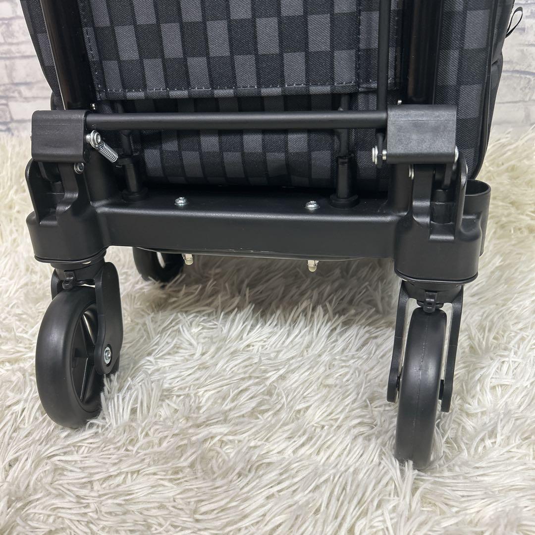 未使用　島製作所　ショッピングカート　メロディプリティ　横押しキャリー