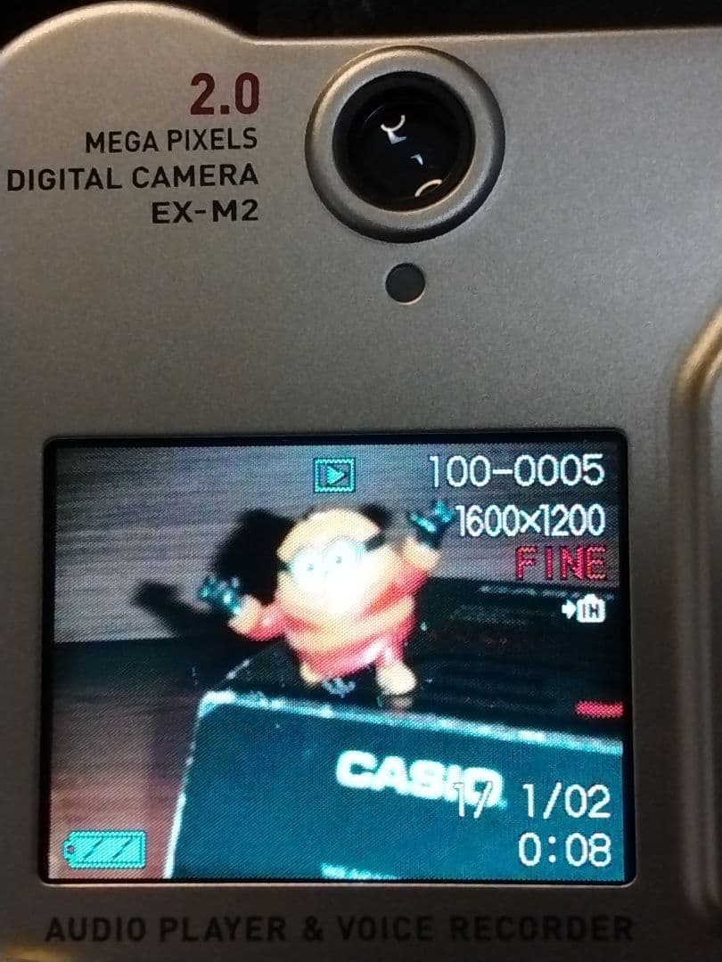 【美品 付属品完備】CASIO EXILIM EX-M2　薄型