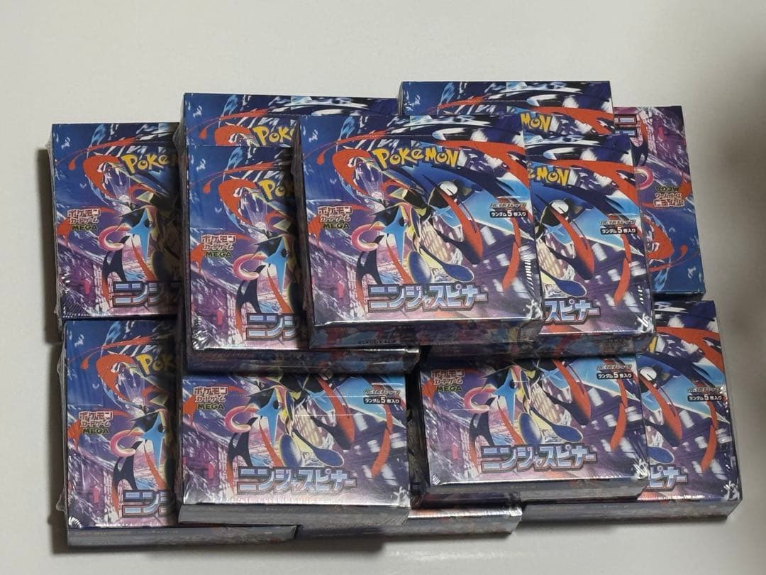 新品未開封　ポケモンカード　ニンジャスピナー　13BOX シュリンク付き