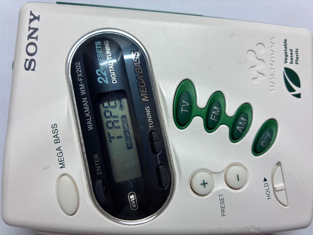 [動作品] 美品 SONY WM-FX202 カセットプレーヤー