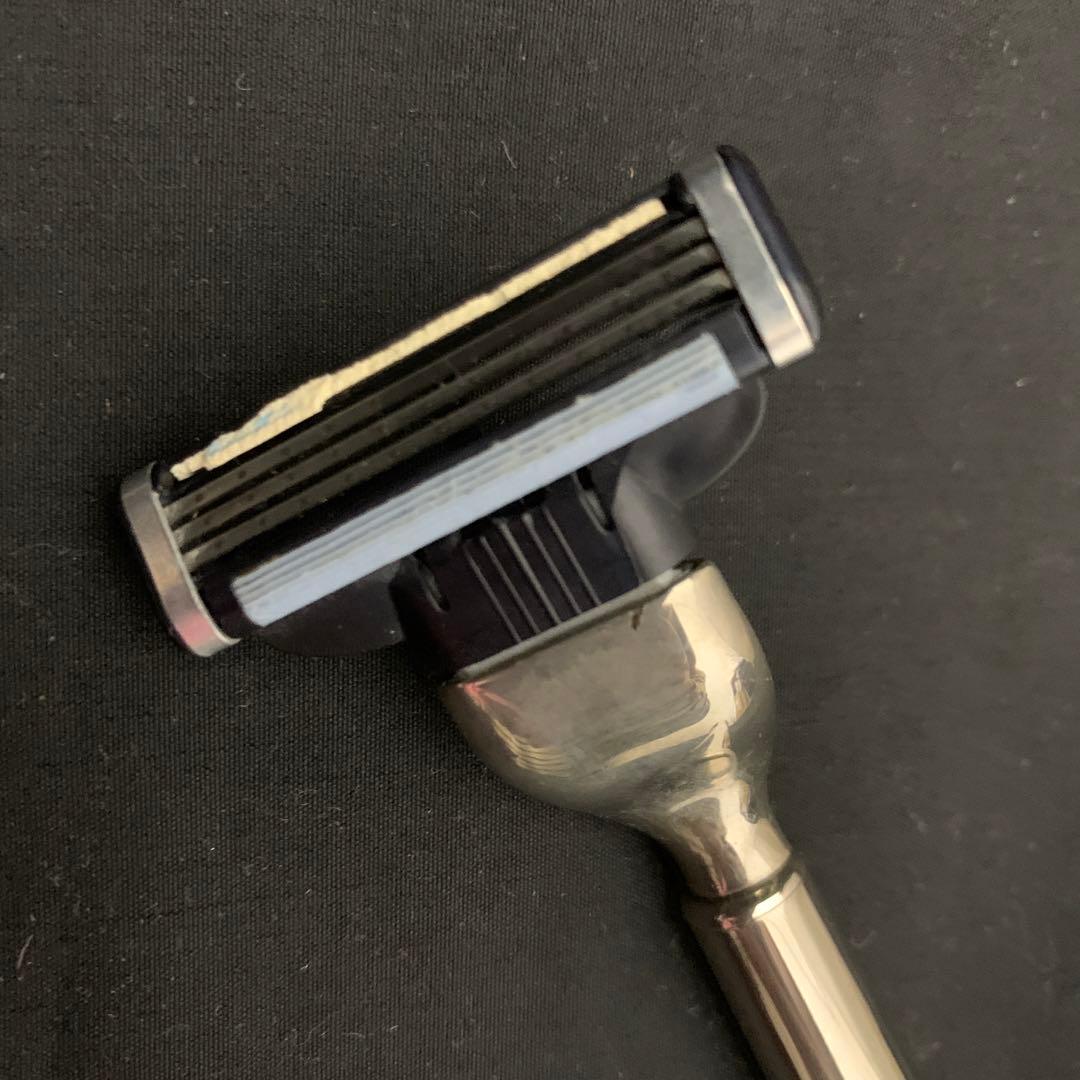 REALBADGER 髭剃りセット　イタリア製　スタンド