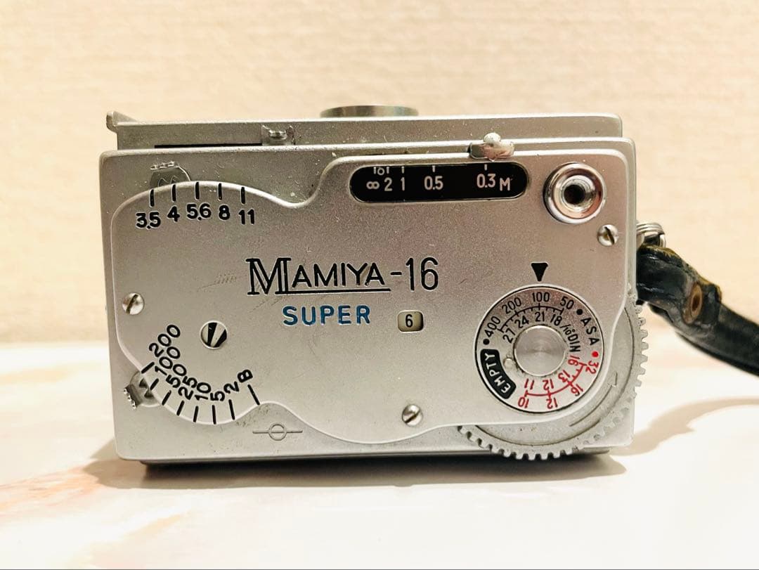 整備済 Mamiya-16 super レンジファインダーカメラ フィルムカメラ