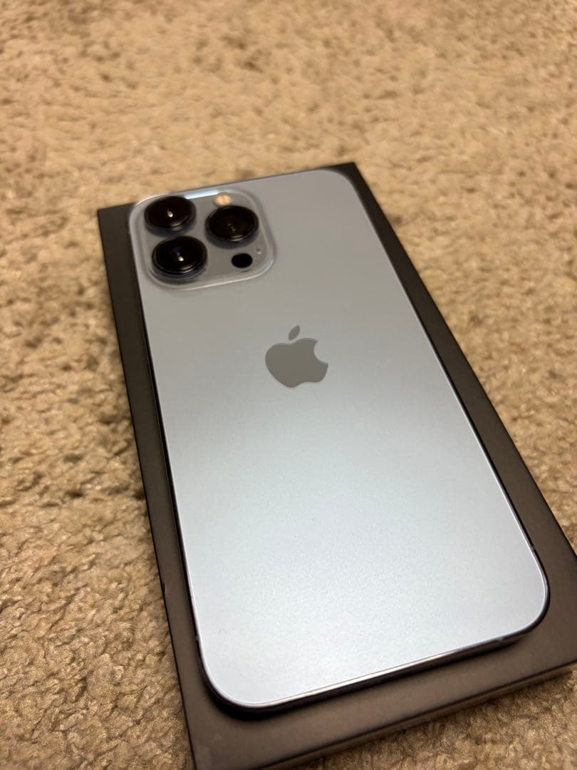 【美品・バッテリー新品】iPhone 13 Pro 256GB シエラブルー