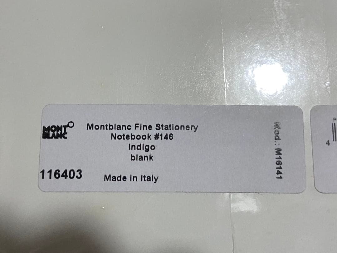 ノート・メモ帳 Monblanc Fine Stationary Notebook #146