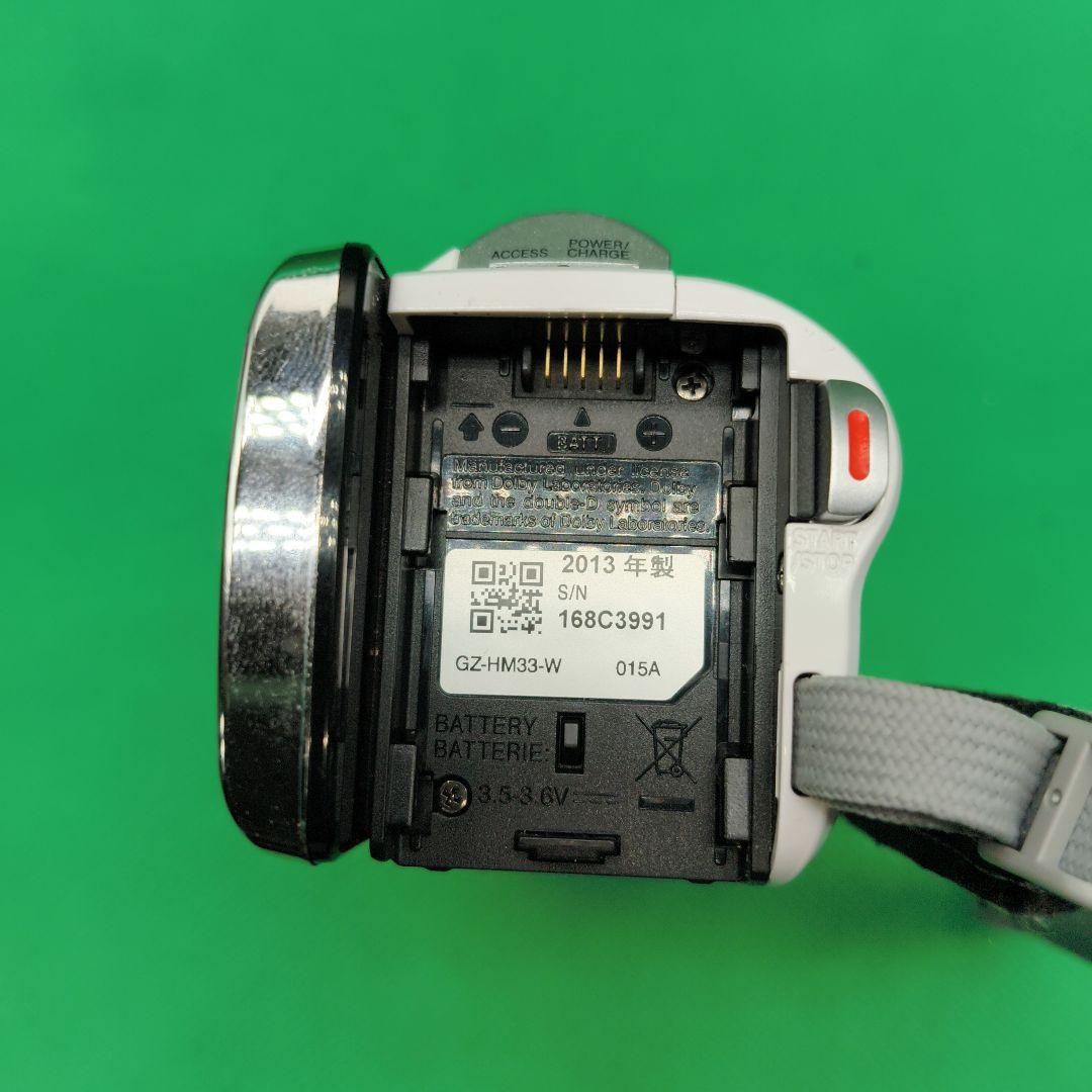 【動作確認済】JVC GZ-HM33-W
