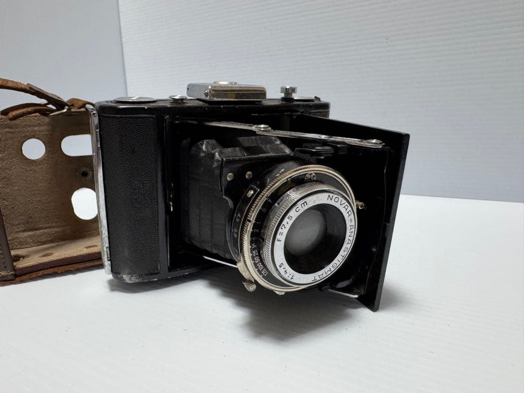 【中判カメラ】Zeiss Ikon Nettar 515 蛇腹式スプリングカメラ