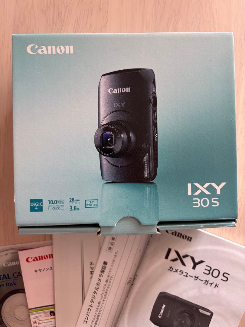中古美品　Canon IXY 30S (BK) ブラック キャノンデジタルカメラ