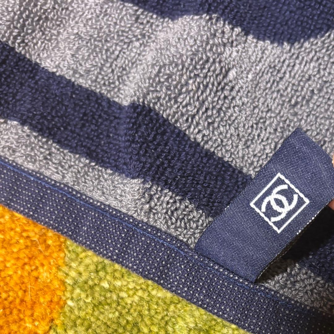 美品　レア　CHANEL タオルハンカチ