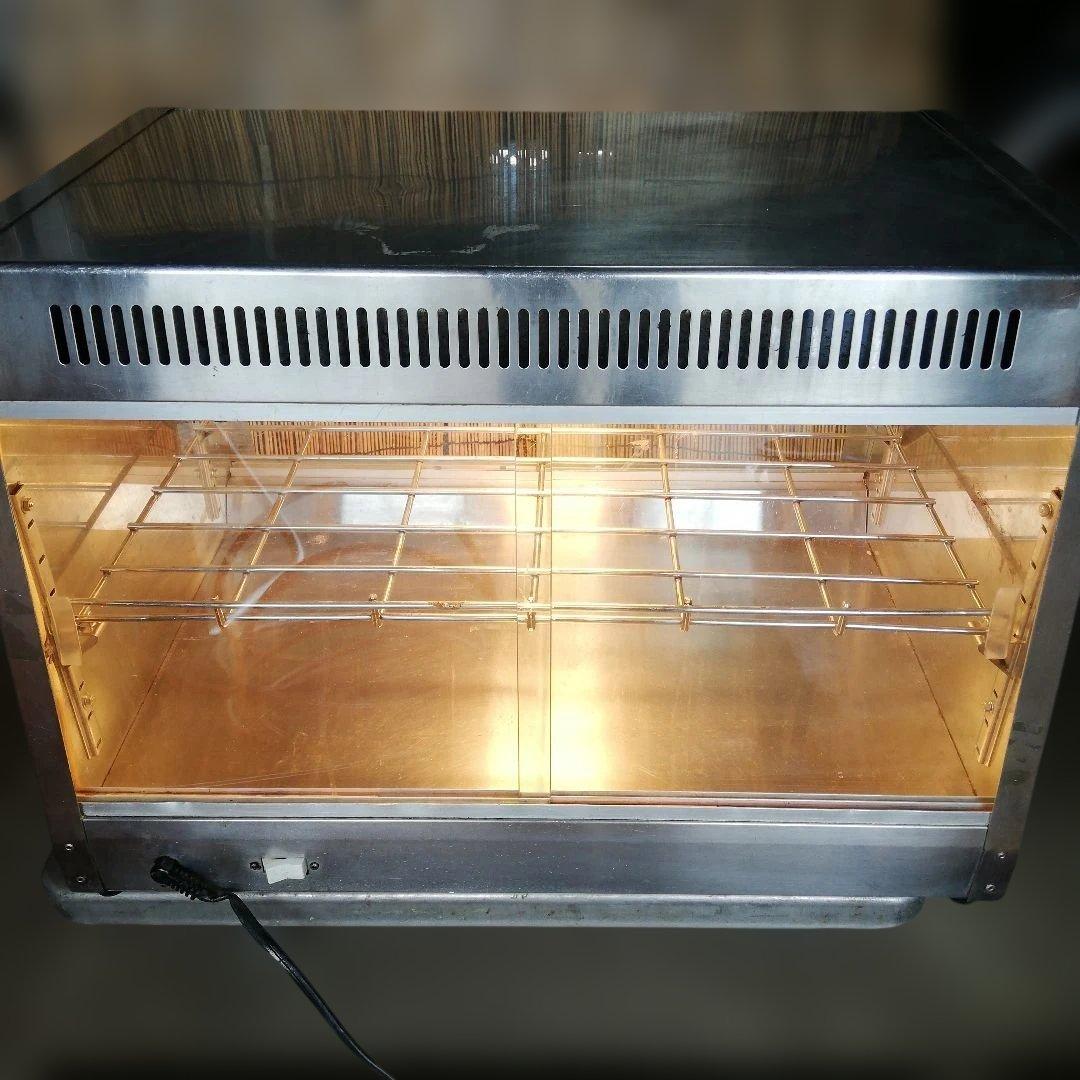 【業務用・訳あり】ホットショーケース 両面扉 約60cm