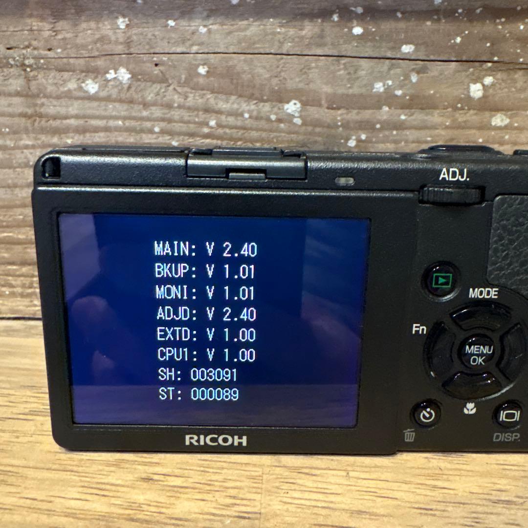 RICOH digital Ⅱ シャッター数3091枚