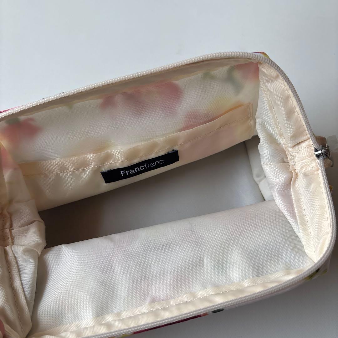 新品　Franc franc ロワジール　花柄　7点セット　トラベルポーチ