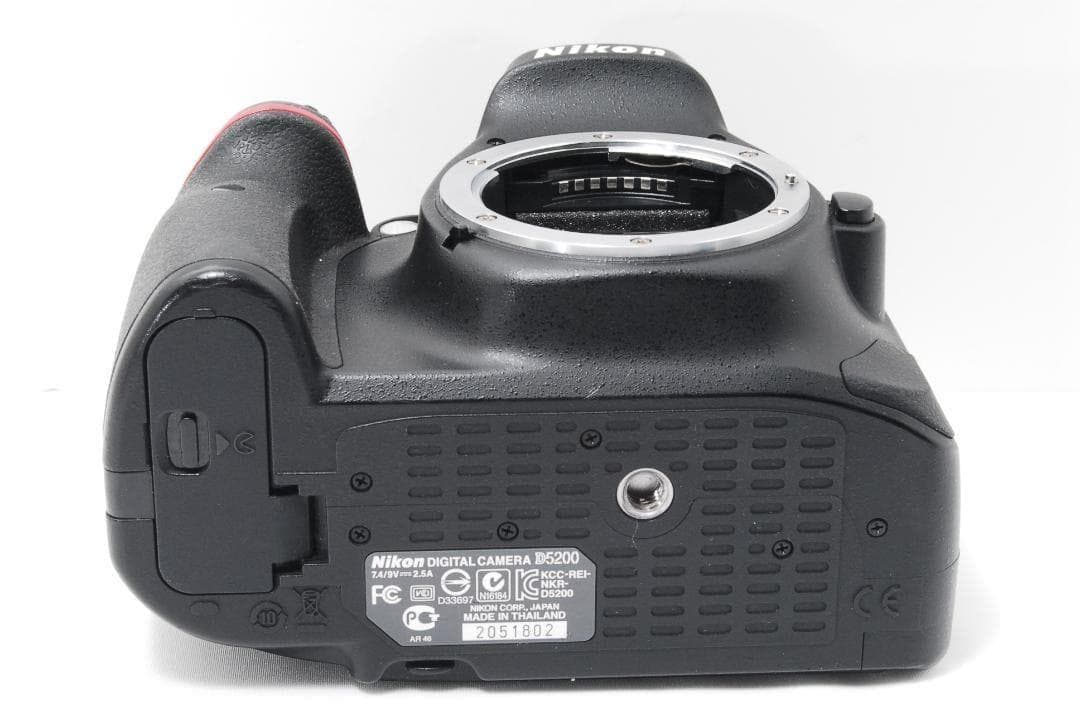 ✨シャッター新品級 Nikon D5200 一眼レフ スマホ転送 シングルレンズ