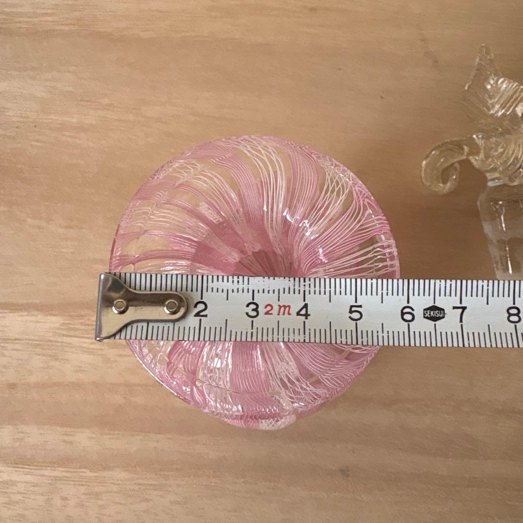 ベネチアングラス　香水瓶　金彩　ガラス製　工芸品　置物　花器にも