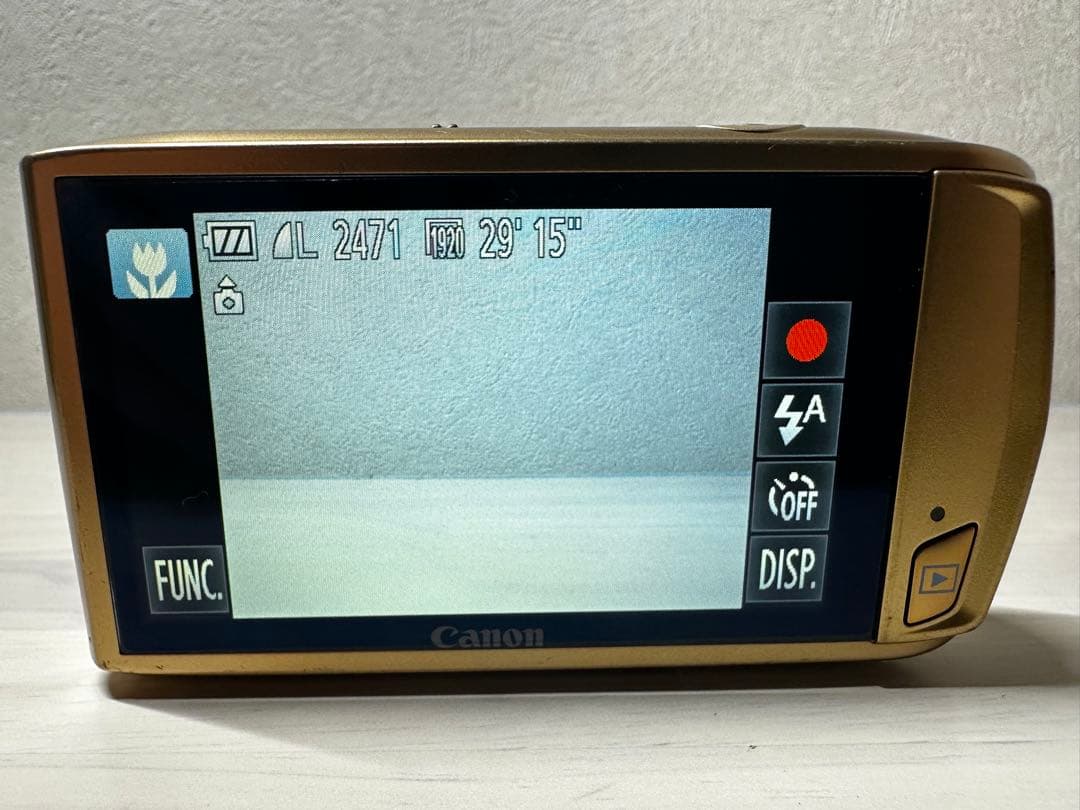 完動品【美品】Canon IXY 31S ゴールド PC1584 デジタルカメラ