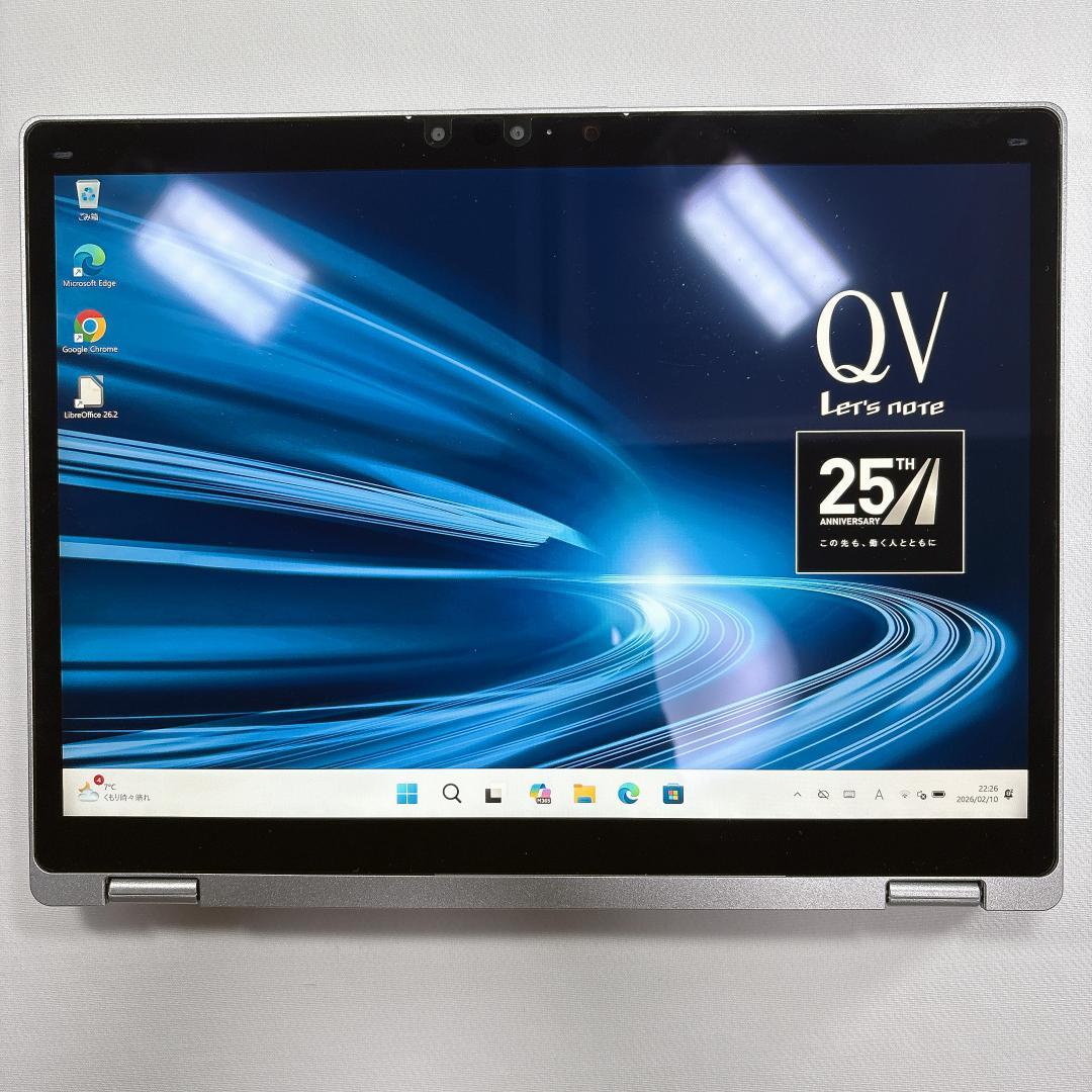 ★3K・バッテリー100%★レッツノート CF-QV9 16GB 1TB 931
